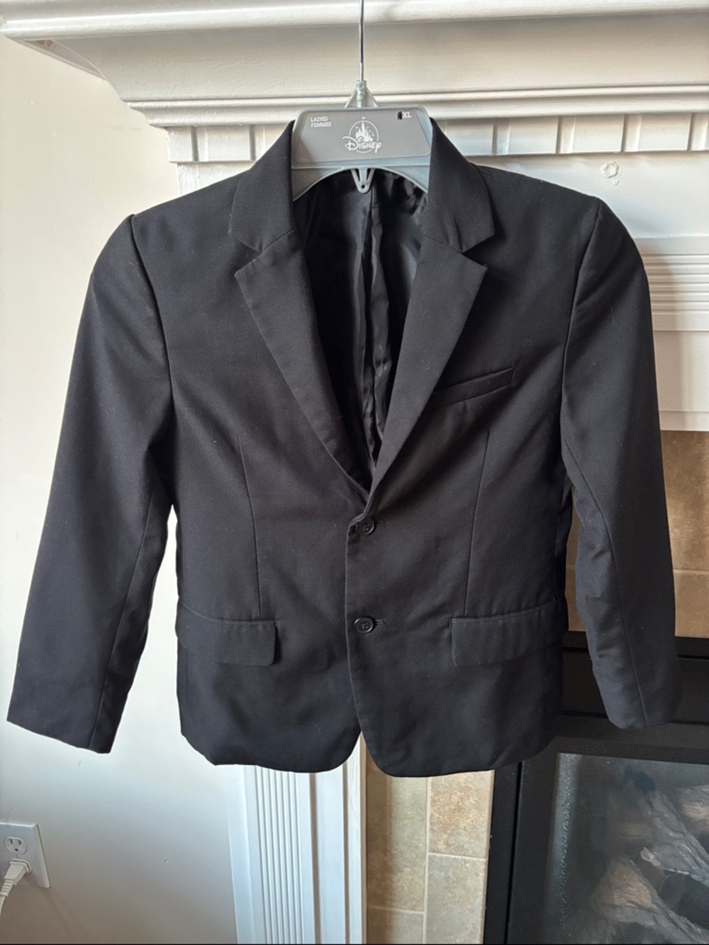 Black H&M Boys Two-Button Blazer Size 8